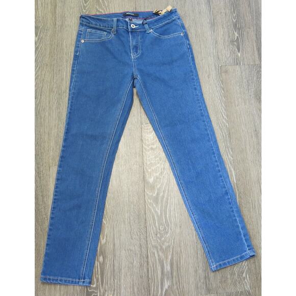 BEE and CECI Jeans Mid Rise Skinny *NWT* Size 11 Women Medium Wash Blue - Picture 1 of 11